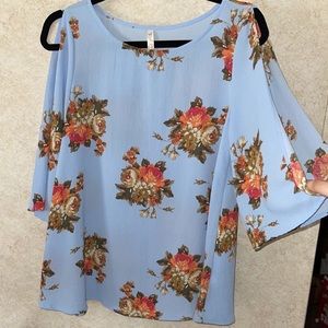 Cold shoulder top